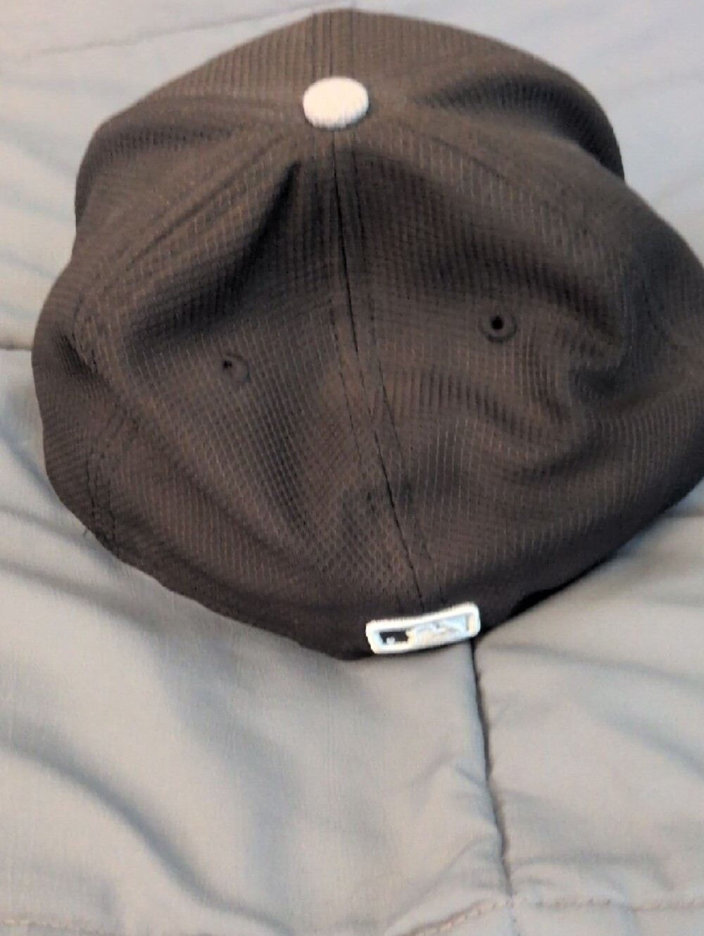 9FIFTY White Sox Two-Tone Baseball Cap - Black & Light Gray Interior - Picture 4 of 6